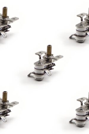 Fielect 5pcs Thermostat Adjustable Electric Heater Heating Temperature Controller 250V 16A N.C